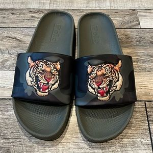 Polo Ralph Lauren Tiger Prowler Camo Slides 🔥